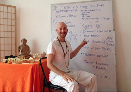 Fred Busch lectures on deeper aspects of Yoga and Tantra at his Hot Power Yoga Teacher Training!